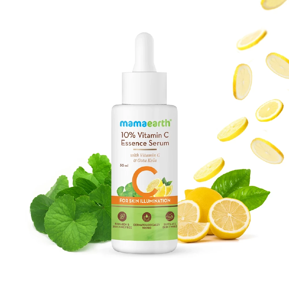 10percent Vitamin C Essence Serum with Vitamin C and Gotu Kola for Skin Illumination, 30ml-1.webp